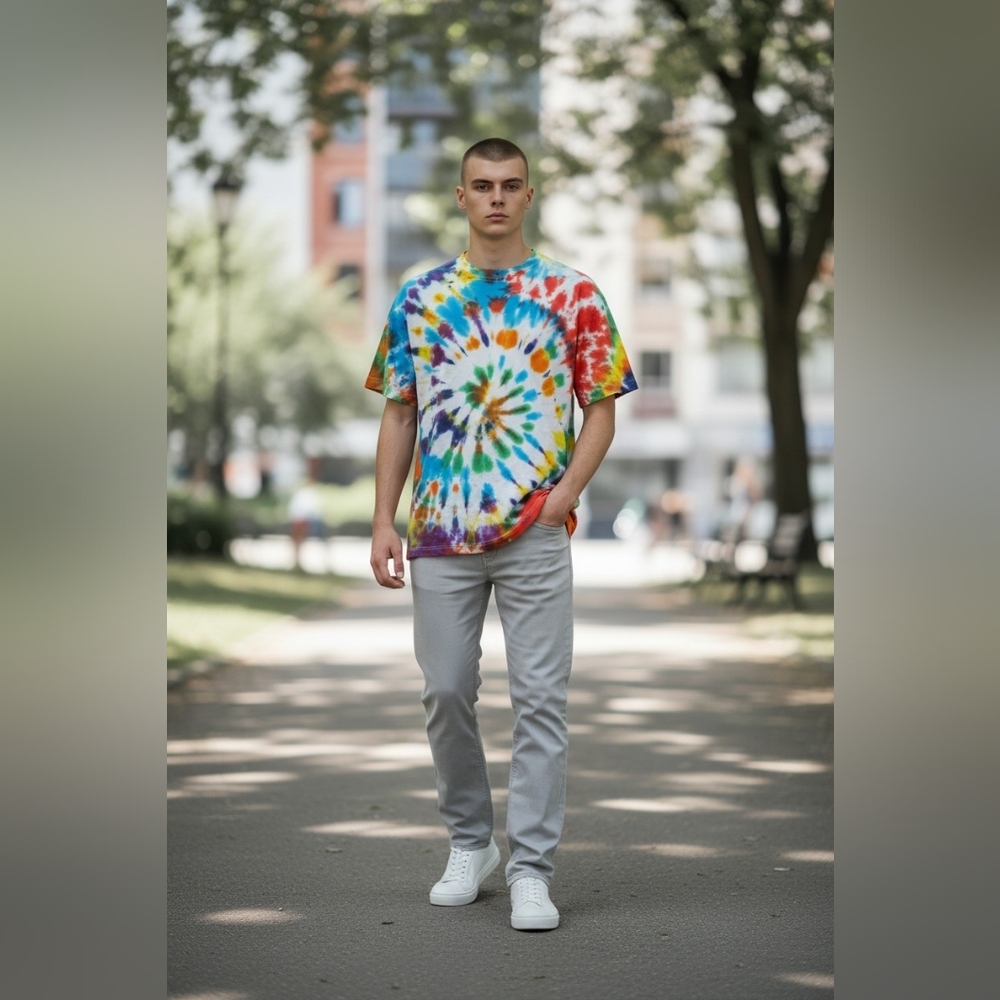 Vtg Men's Size Medium On a AAA Tag Hippie Funkadelic Fashion